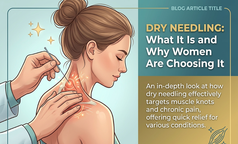 Blog post image: Dry Needling: What It Is and Why Women Are Choosing It